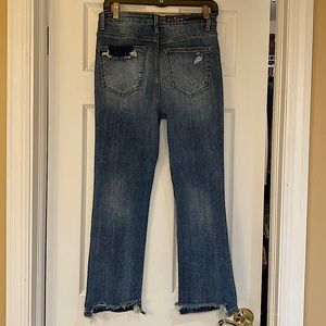 Risen Vintage Wash Straight Leg Jeans. Waist- 28 Inseam- 26.